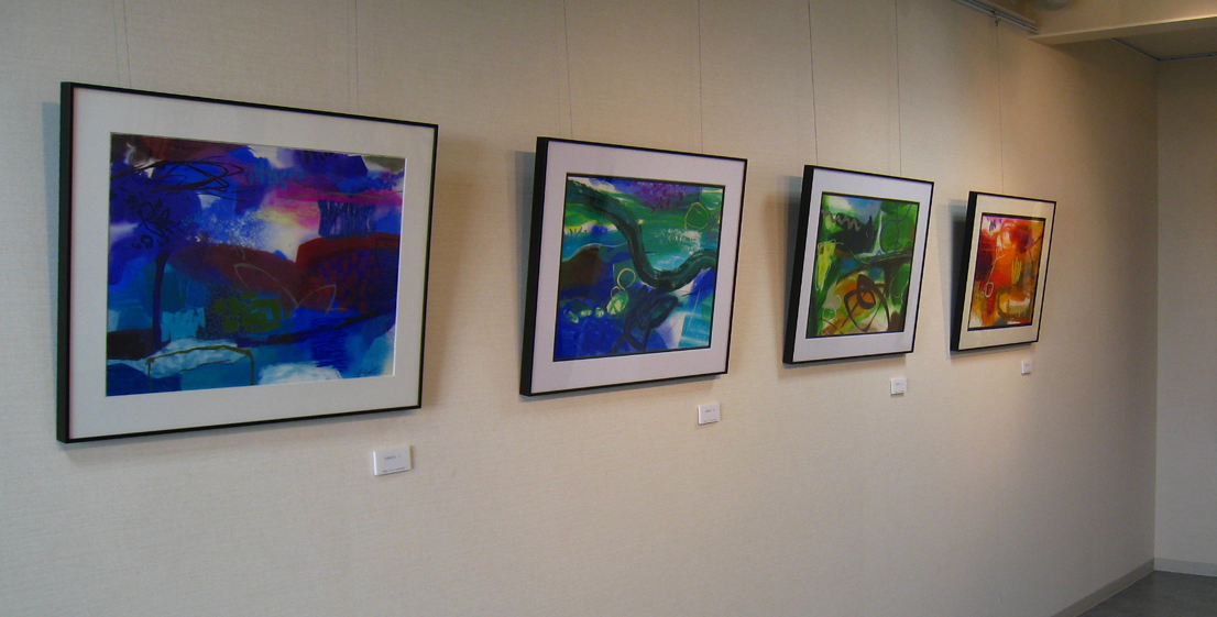 水彩画(抽象) | NAKAI SHOICHO OFFICIAL WEBSITE